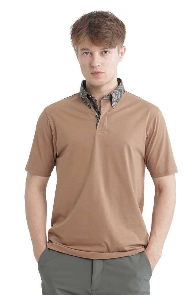Solid-Cotton-Polo-Men-s-T-Shirt