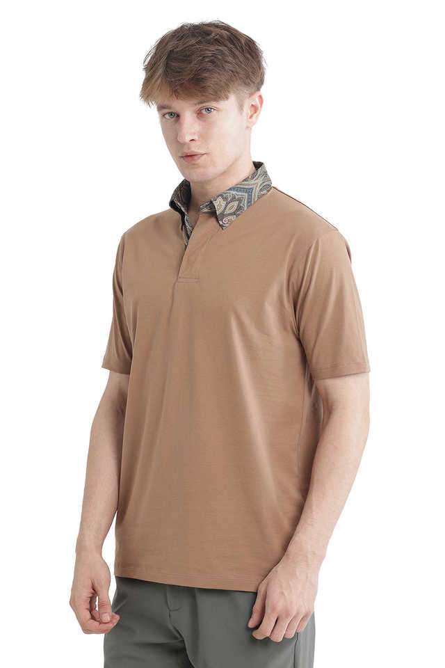 Solid-Cotton-Polo-Men-s-T-Shirt