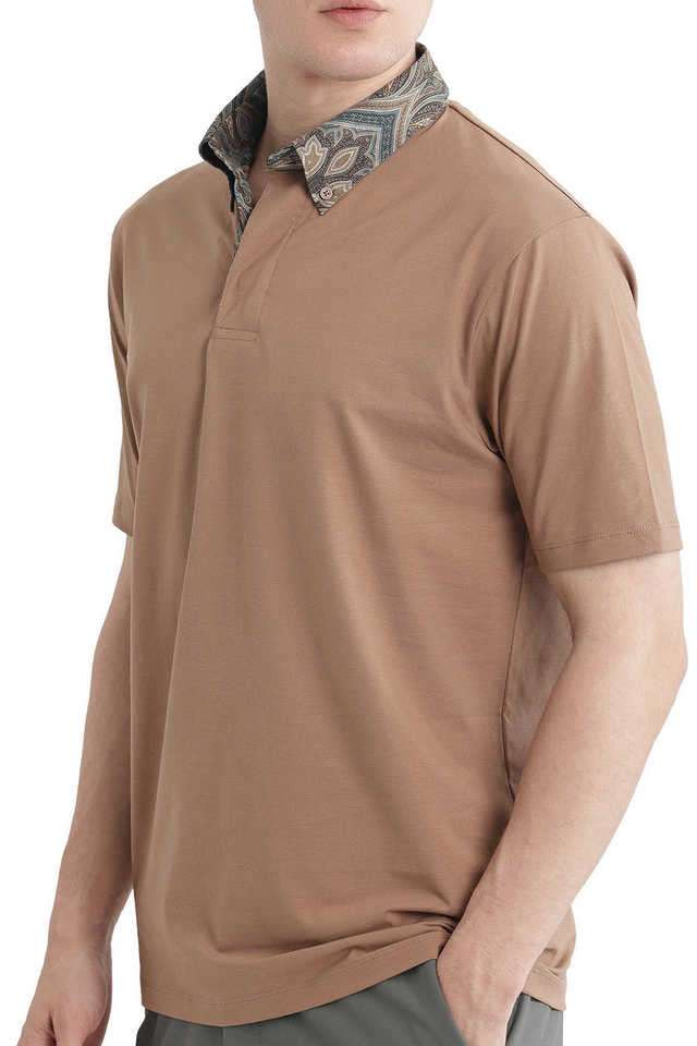 Solid-Cotton-Polo-Men-s-T-Shirt