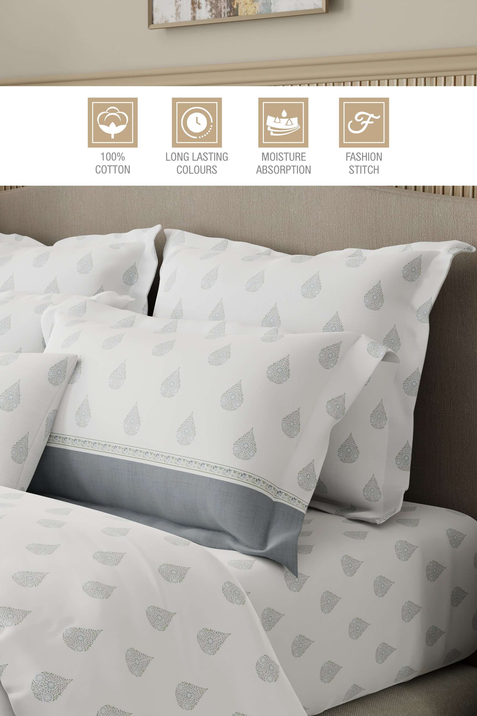 Royal-Essence-400-TC-Cotton-King-Bedsheet-With-4-Pillow-Covers-And-2-Cushion-Covers