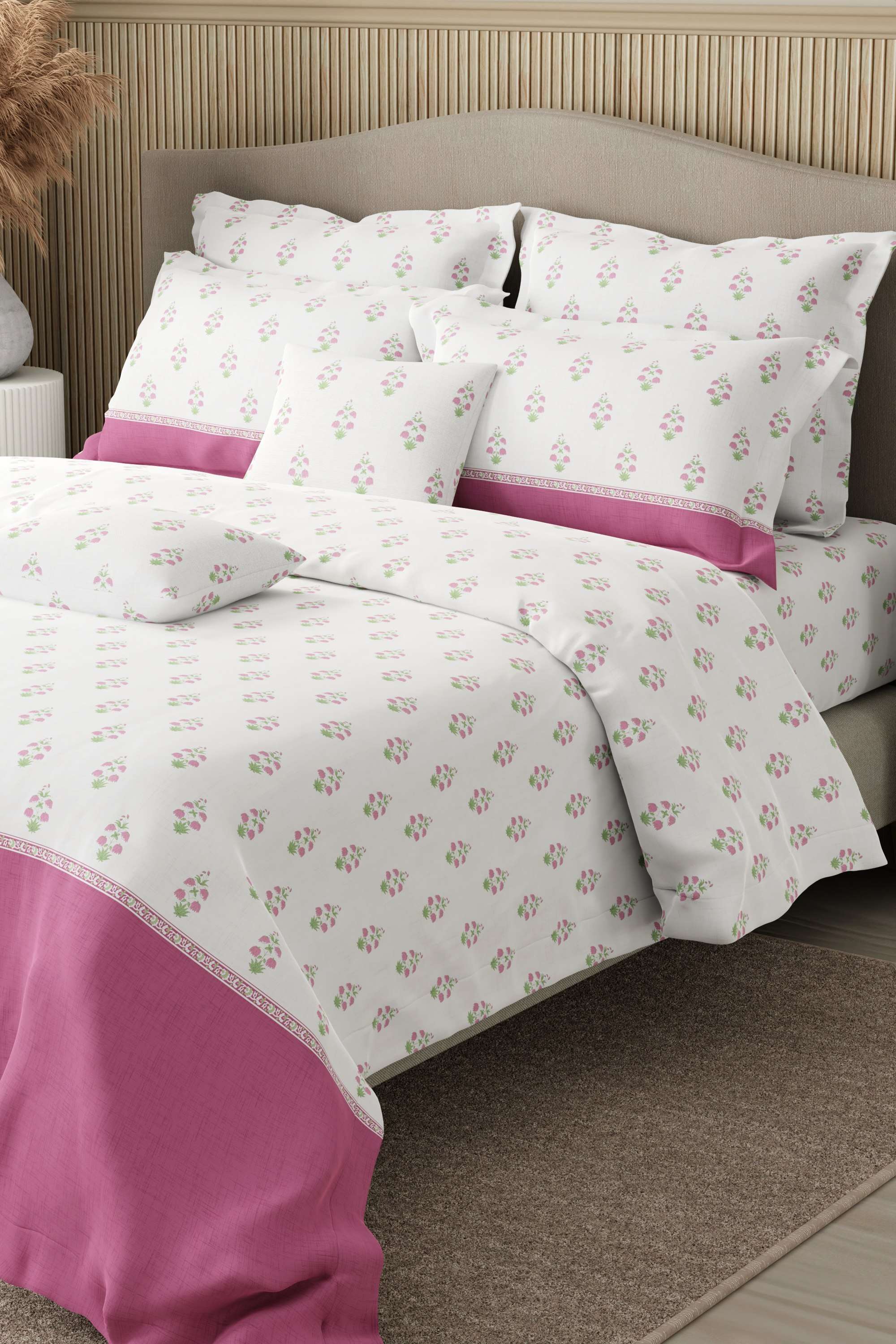 Royal-Essence-400-TC-Cotton-King-Bedsheet-With-4-Pillow-Covers-And-2-Cushion-Covers
