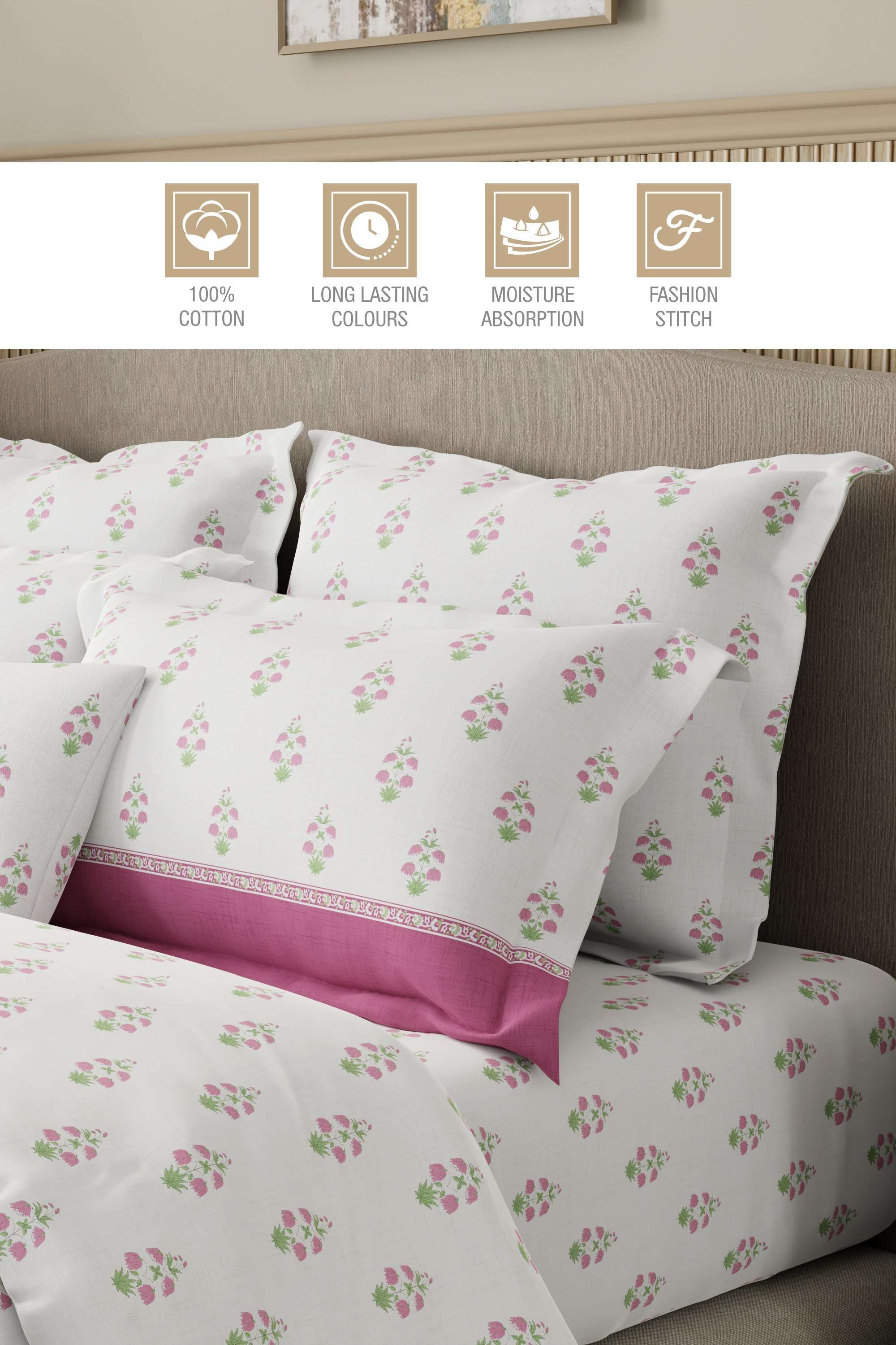 Royal-Essence-400-TC-Cotton-King-Bedsheet-With-4-Pillow-Covers-And-2-Cushion-Covers