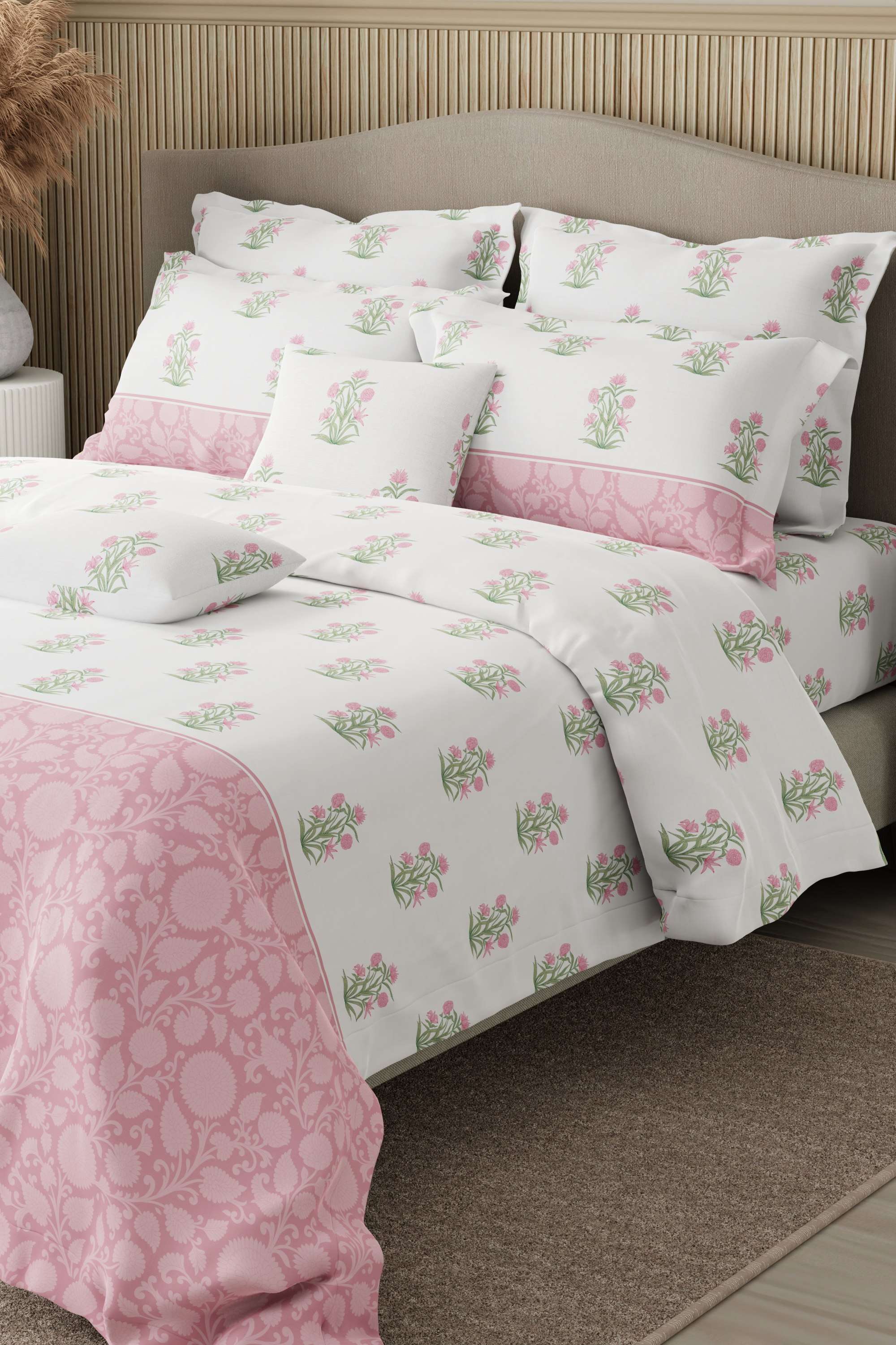 Royal-Essence-400-TC-Cotton-King-Bedsheet-With-4-Pillow-Covers-And-2-Cushion-Covers