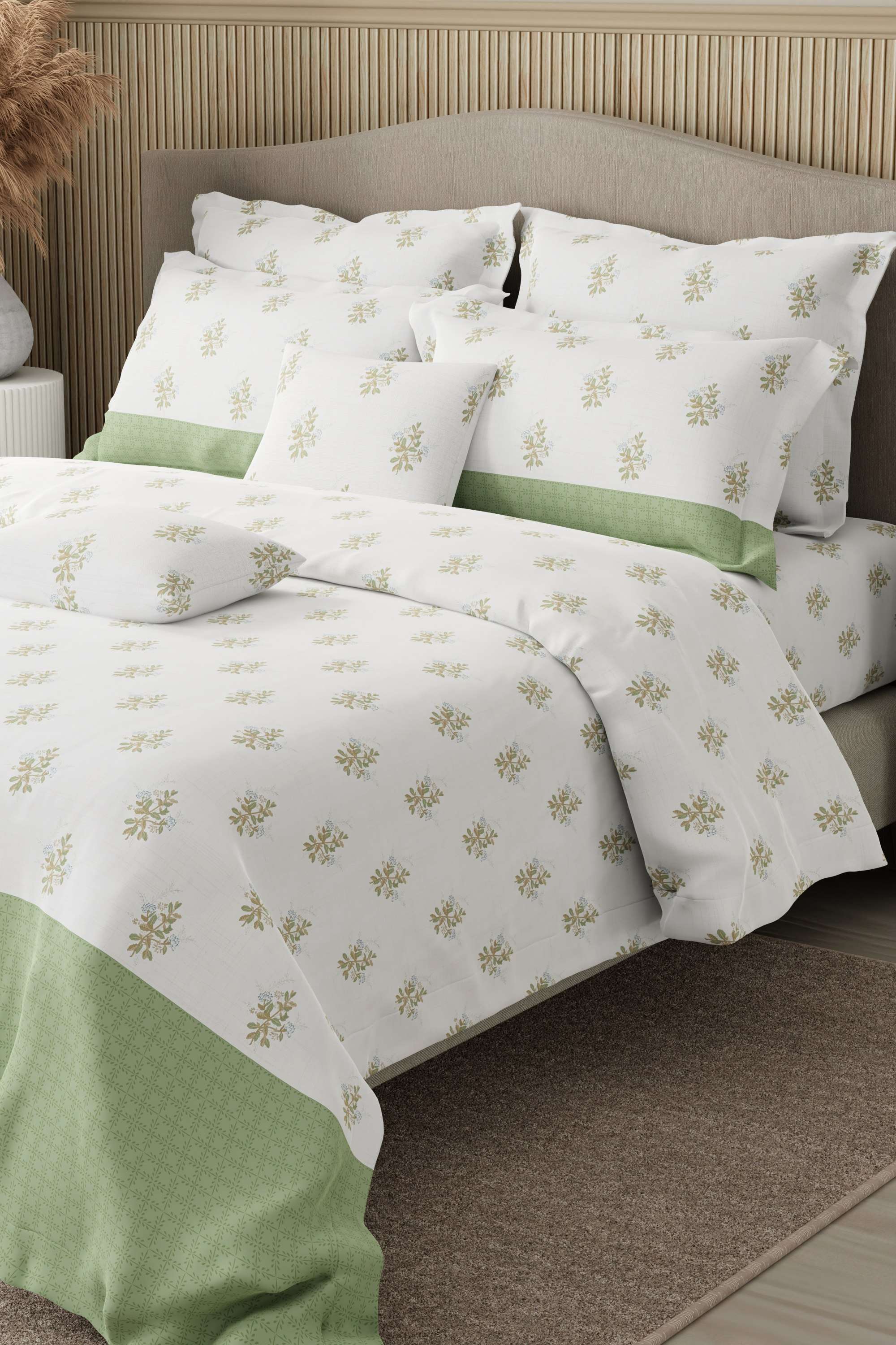 Royal-Essence-400-TC-Cotton-King-Bedsheet-With-4-Pillow-Covers-And-2-Cushion-Covers