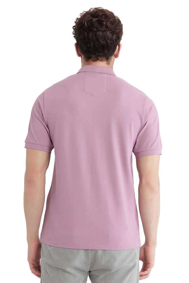 Solid-Cotton-Polo-Men-s-T-Shirt
