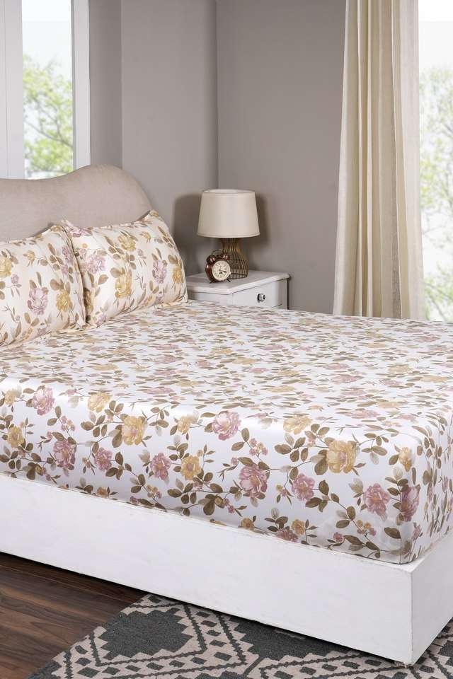 Blossom-Meadow-Pink-Single-Fitted-Sheet-with-Pillow-Case