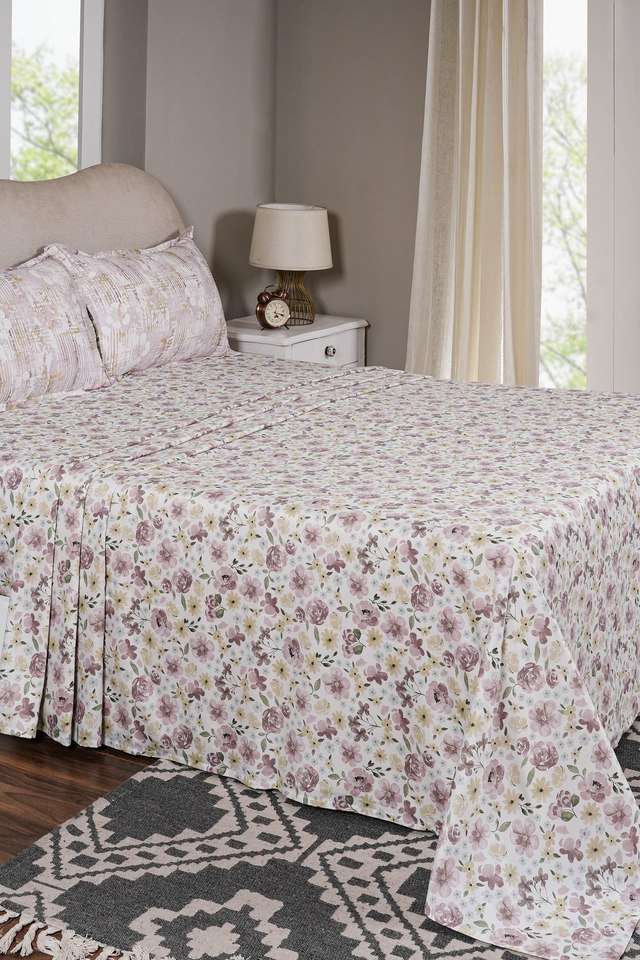Petalyn-Pink-Single-Bed-Sheet-with-Pillow-Case