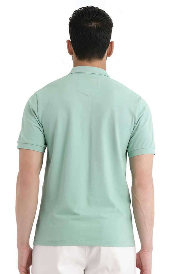 Solid-Cotton-Polo-Men-s-T-Shirt