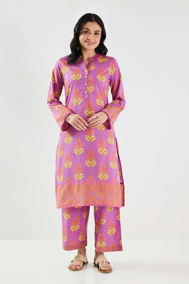 Printed-Blended-Fabric-Regular-Fit-Women-s-Co-Ord-Set