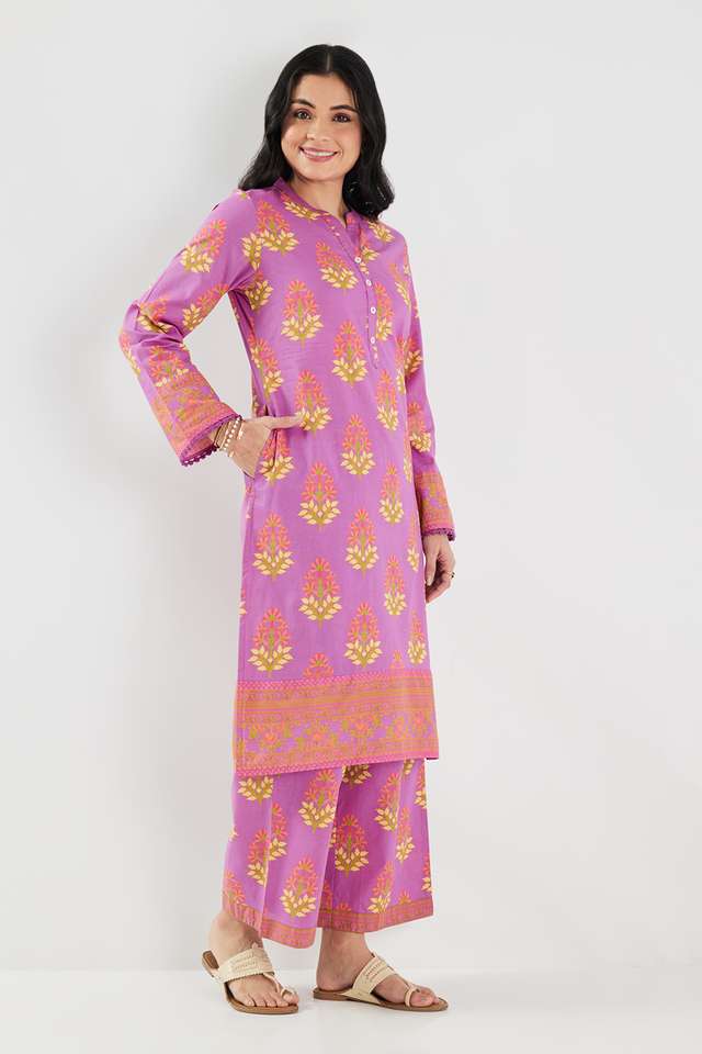 Printed-Blended-Fabric-Regular-Fit-Women-s-Co-Ord-Set