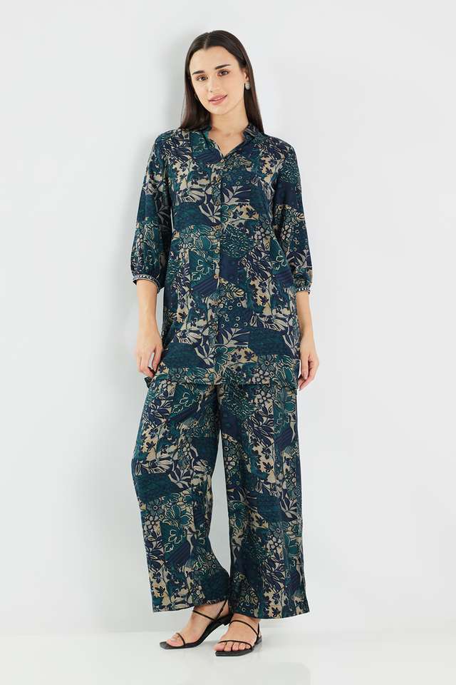 Printed-Blended-Fabric-Regular-Fit-Women-s-Co-Ord-Set
