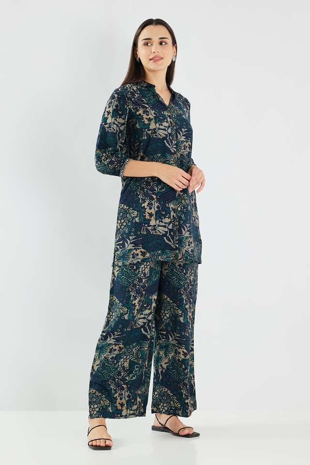 Printed-Blended-Fabric-Regular-Fit-Women-s-Co-Ord-Set