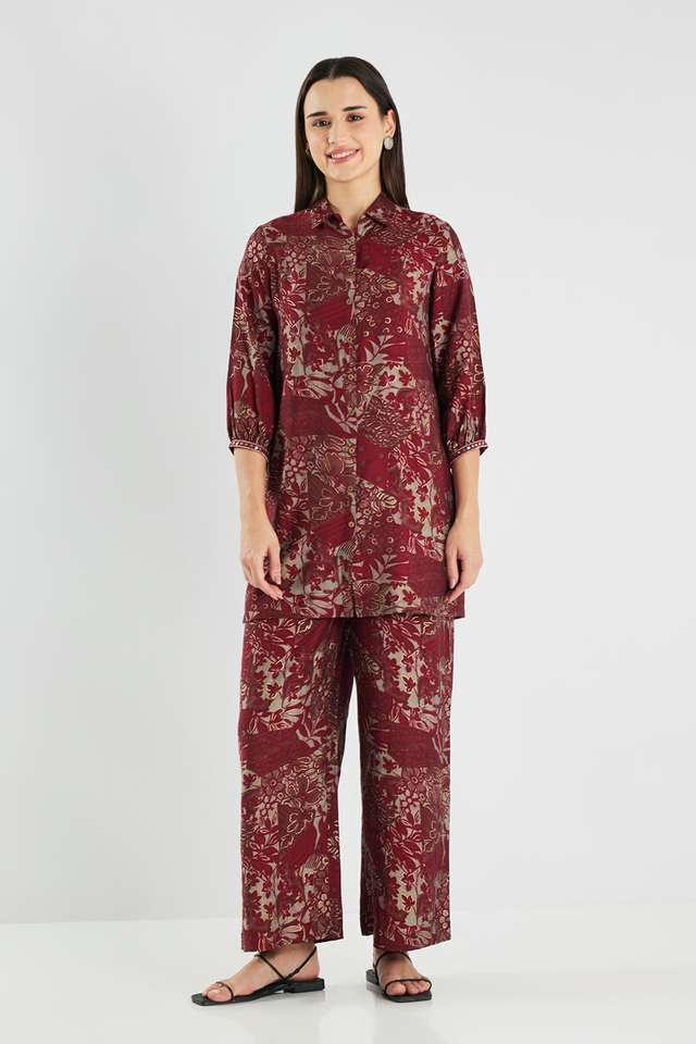 Printed-Blended-Fabric-Regular-Fit-Women-s-Co-Ord-Set