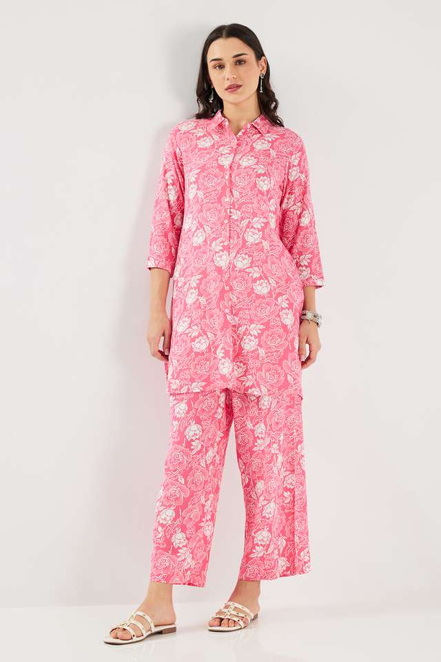Printed-Blended-Fabric-Regular-Fit-Women-s-Co-Ord-Set
