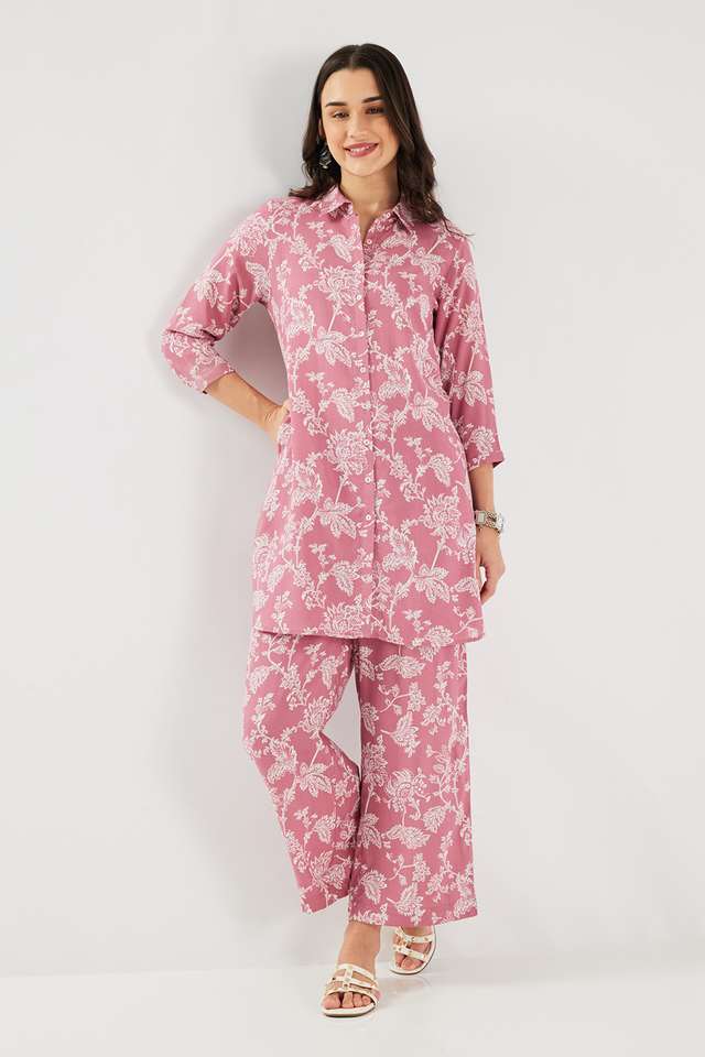 Printed-Blended-Fabric-Regular-Fit-Women-s-Co-Ord-Set