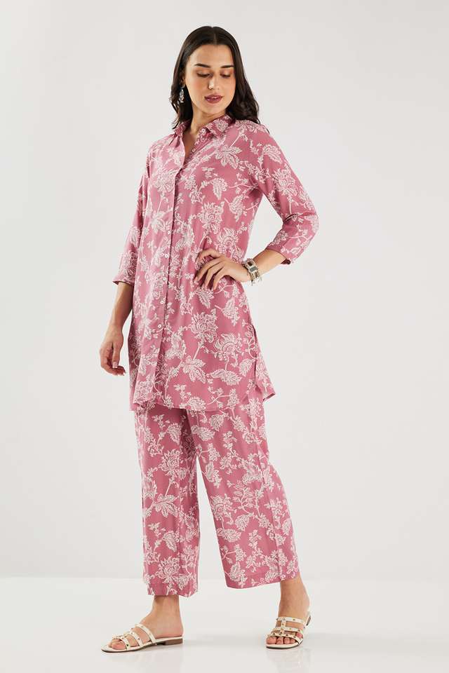 Printed-Blended-Fabric-Regular-Fit-Women-s-Co-Ord-Set