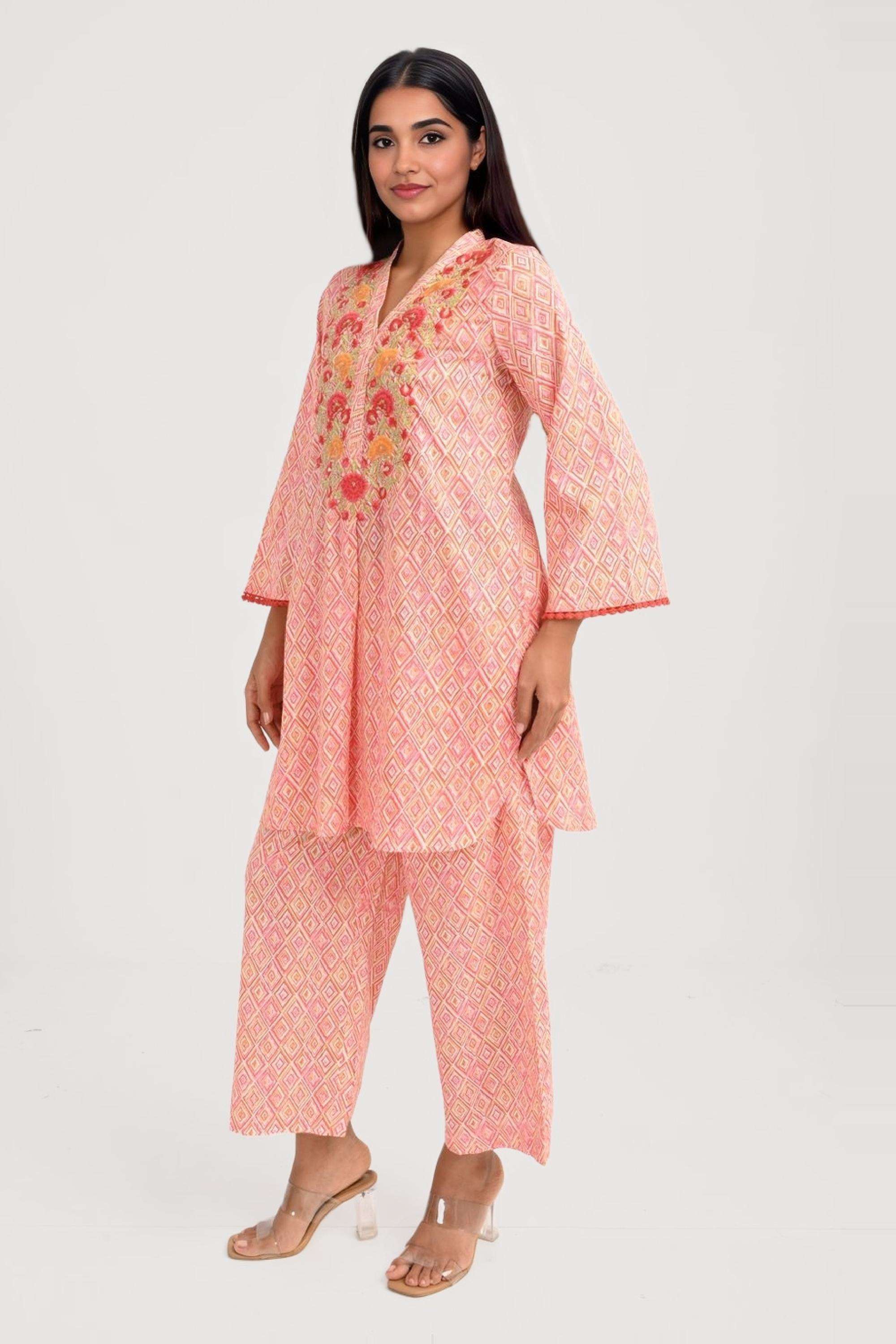 Embroidered-Cotton-Regular-Fit-Women-s-Co-Ord-Set