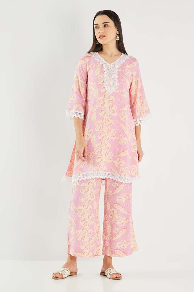 Printed-Blended-Fabric-Regular-Fit-Women-s-Co-Ord-Set