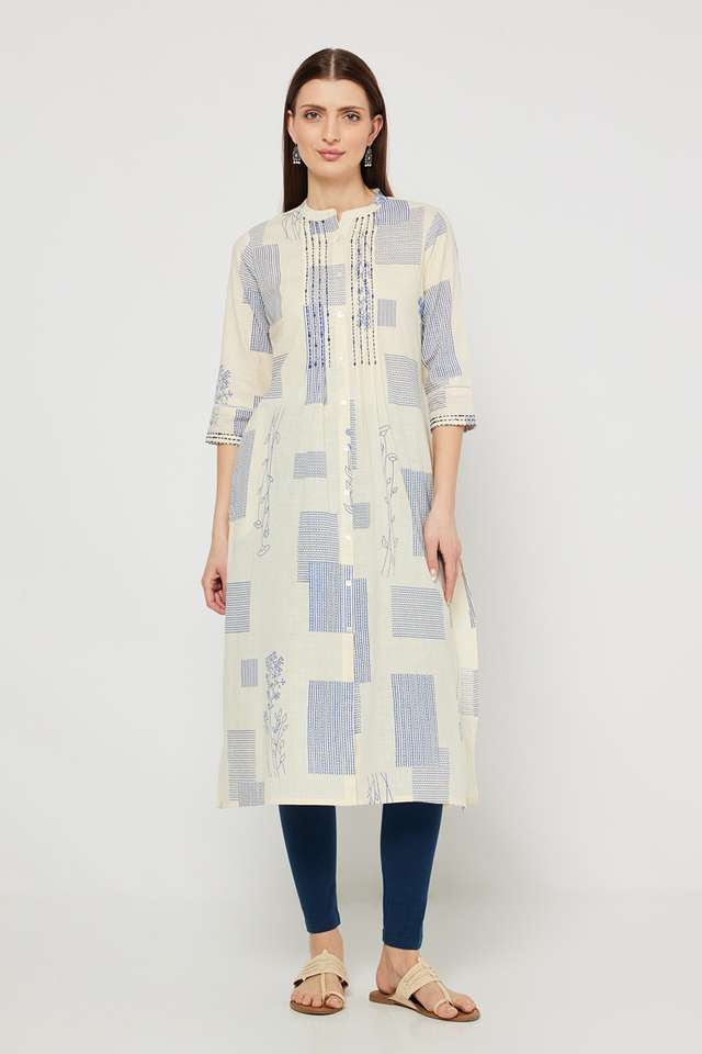 Printed-Cotton-Blend-Regular-Fit-Women-s-Kurta