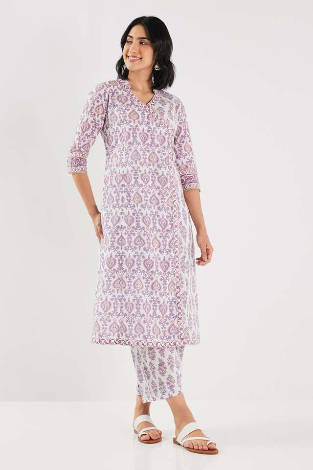 Printed-Blended-Fabric-Regular-Fit-Women-s-Kurta