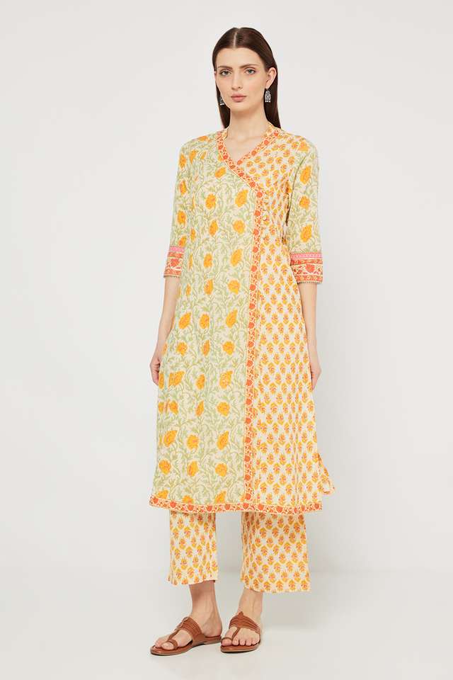 Printed-Blended-Fabric-Regular-Fit-Women-s-Kurta