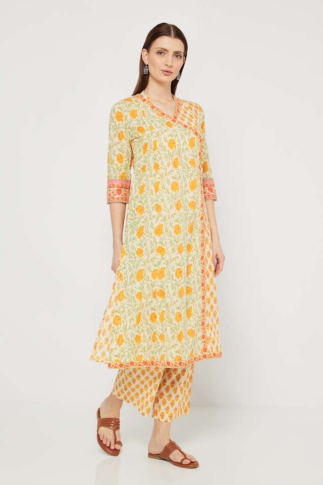 Printed-Blended-Fabric-Regular-Fit-Women-s-Kurta