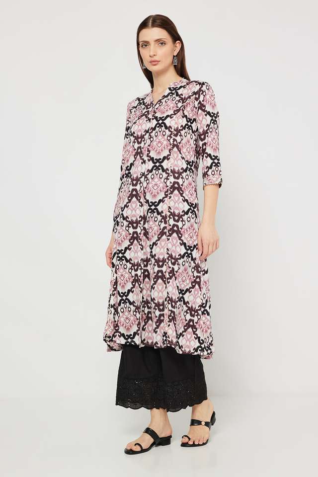 Printed-Blended-Fabric-Regular-Fit-Women-s-Kurta