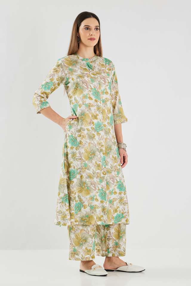 Printed-Blended-Fabric-Regular-Fit-Women-s-Kurta