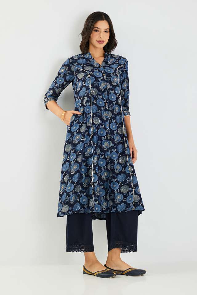 Printed-Blended-Fabric-Regular-Fit-Women-s-Kurta