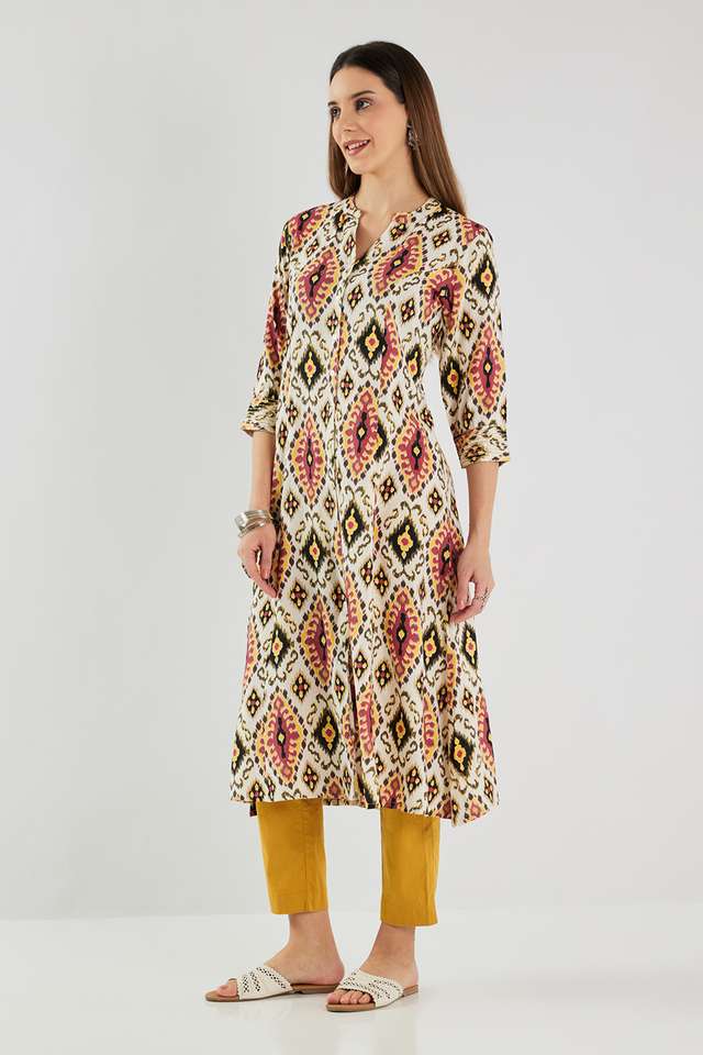 Printed-Blended-Fabric-Regular-Fit-Women-s-Kurta
