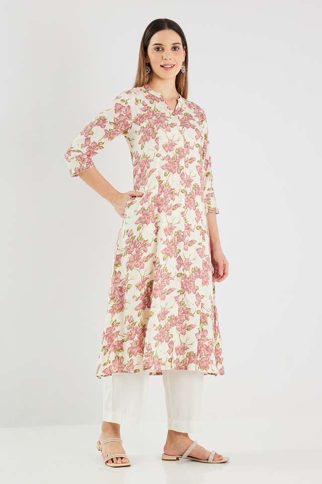 Printed-Blended-Fabric-Regular-Fit-Women-s-Kurta