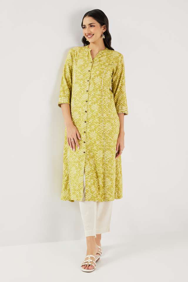 Printed-Blended-Fabric-Regular-Fit-Women-s-Kurta