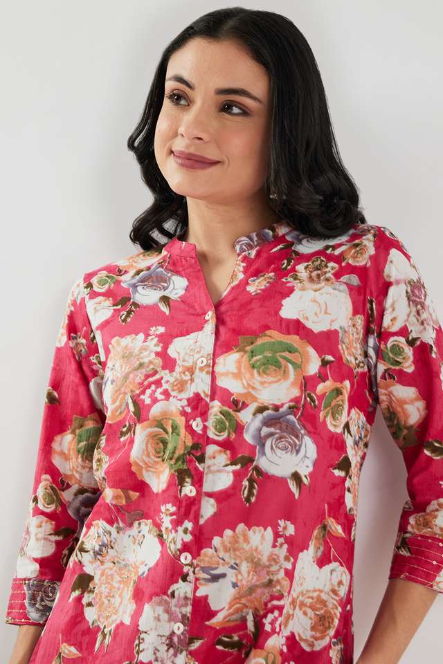 Printed-Blended-Fabric-Regular-Fit-Women-s-Kurta