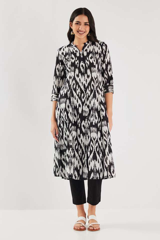 Printed-Blended-Fabric-Regular-Fit-Women-s-Kurta