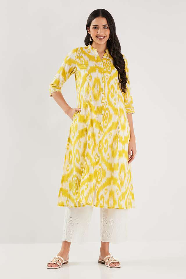 Printed-Blended-Fabric-Regular-Fit-Women-s-Kurta