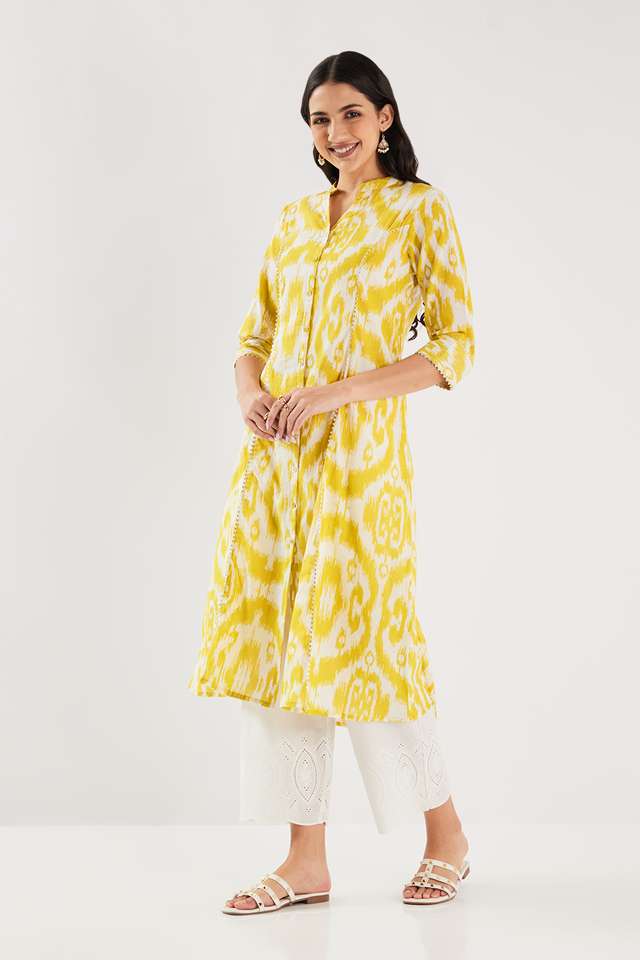 Printed-Blended-Fabric-Regular-Fit-Women-s-Kurta