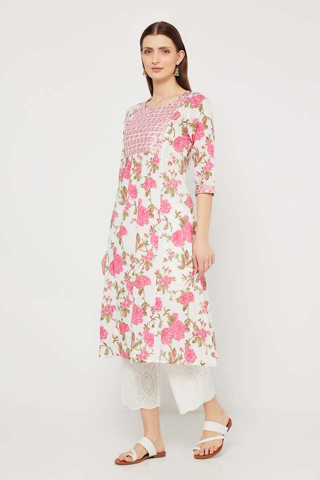 Printed-Blended-Fabric-Regular-Fit-Women-s-Kurta