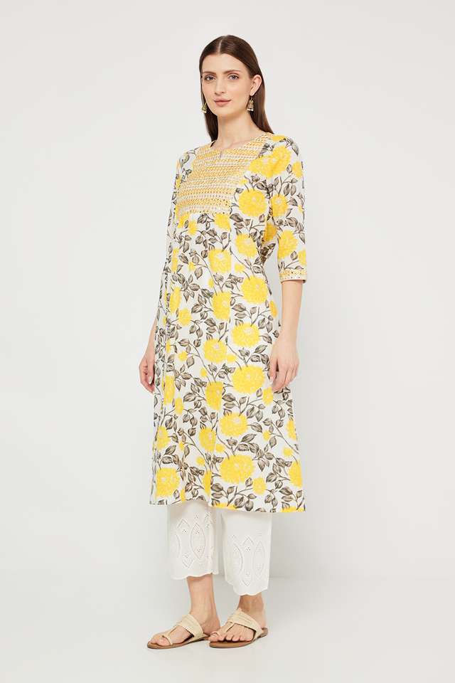 Printed-Blended-Fabric-Regular-Fit-Women-s-Kurta