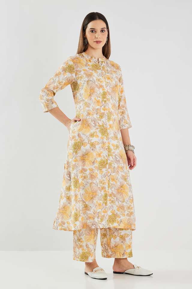 Printed-Blended-Fabric-Straight-Fit-Women-s-Palazzos