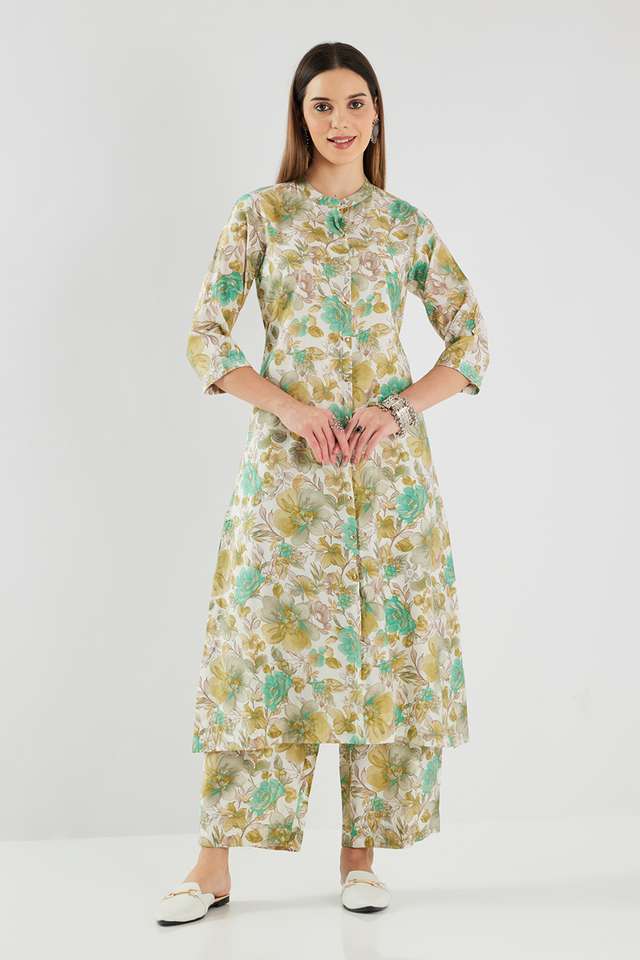 Printed-Blended-Fabric-Straight-Fit-Women-s-Palazzos