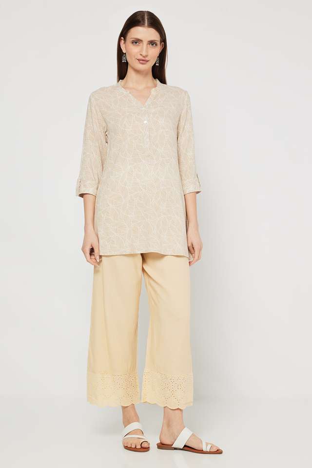 Schiffli-Blended-Fabric-Straight-Fit-Women-s-Palazzos