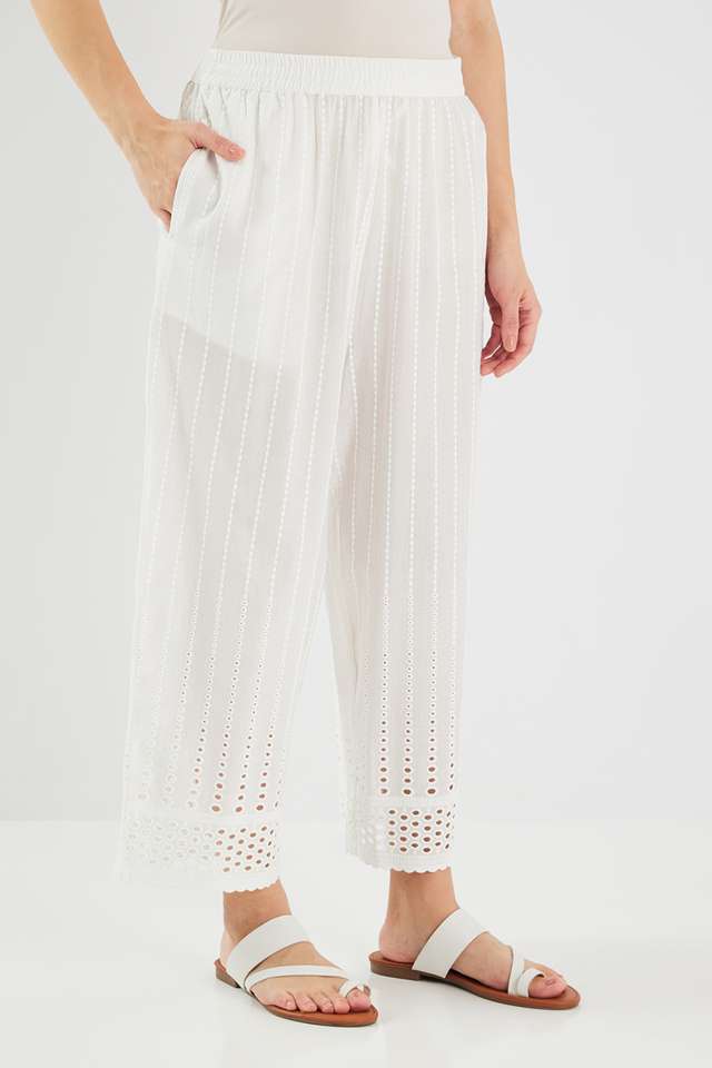 Schiffli-Full-Length-Cotton-Women-s-Palazzos