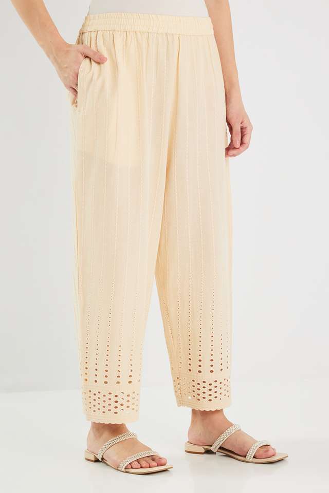 Schiffli-Full-Length-Cotton-Women-s-Palazzos