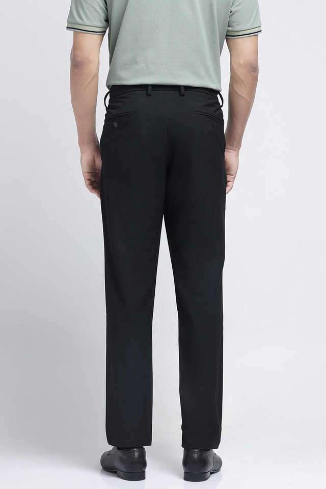 Solid-Cotton-Regular-Fit-Men-s-Casual-Wear-Trousers