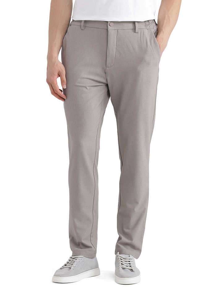 Solid-Cotton-Regular-Fit-Men-s-Casual-Wear-Trousers