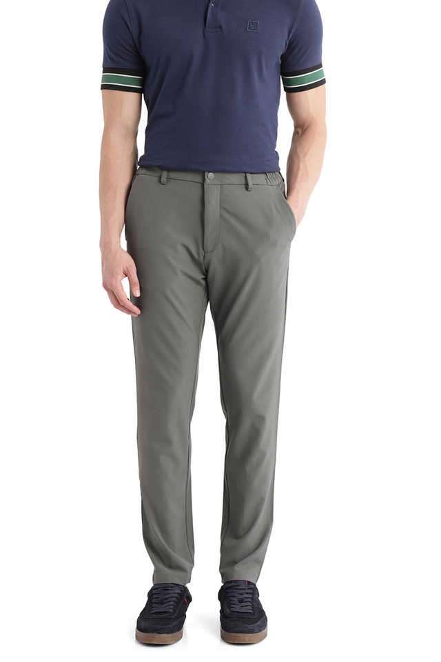 Solid-Cotton-Regular-Fit-Men-s-Casual-Wear-Trousers