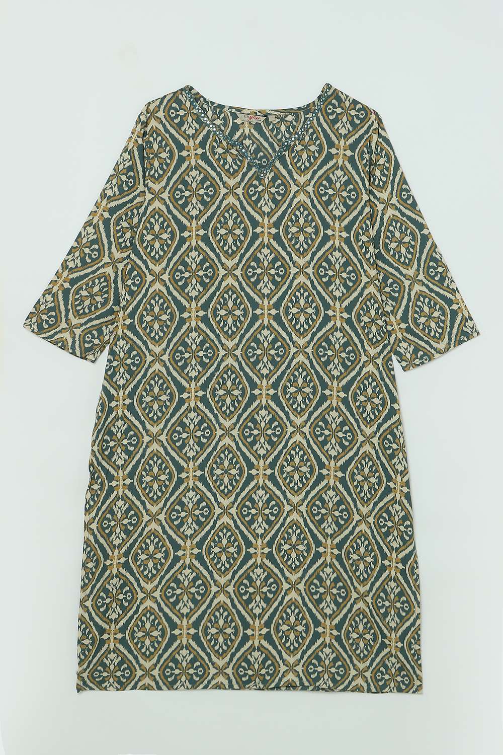 Printed-Blended-Regular-Fit-Women-s-Kurta