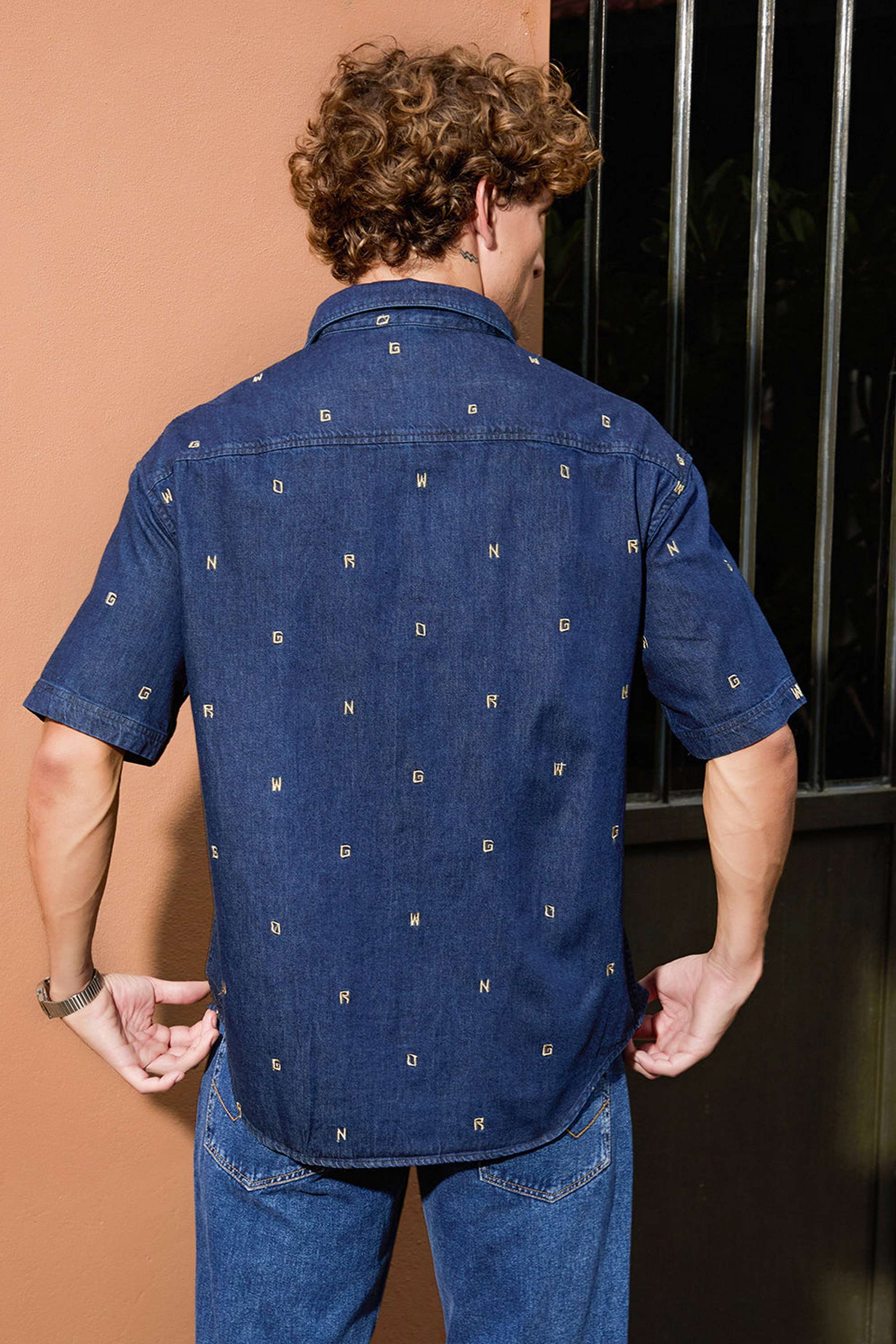 Solid-Cotton-Oversized-Fit-Men-Casual-Shirt