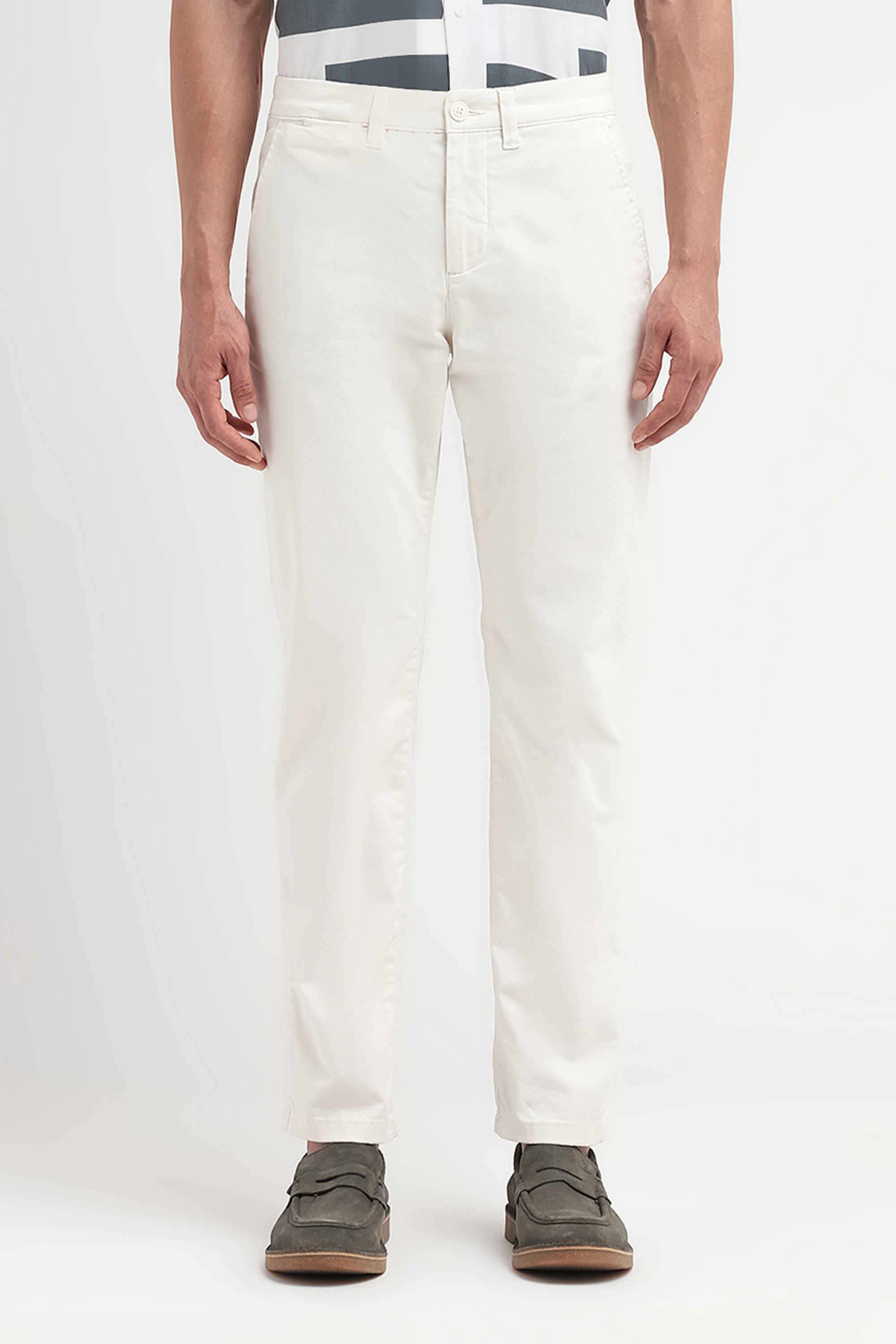 Solid-Cotton-Slim-Fit-Men-s-Pants