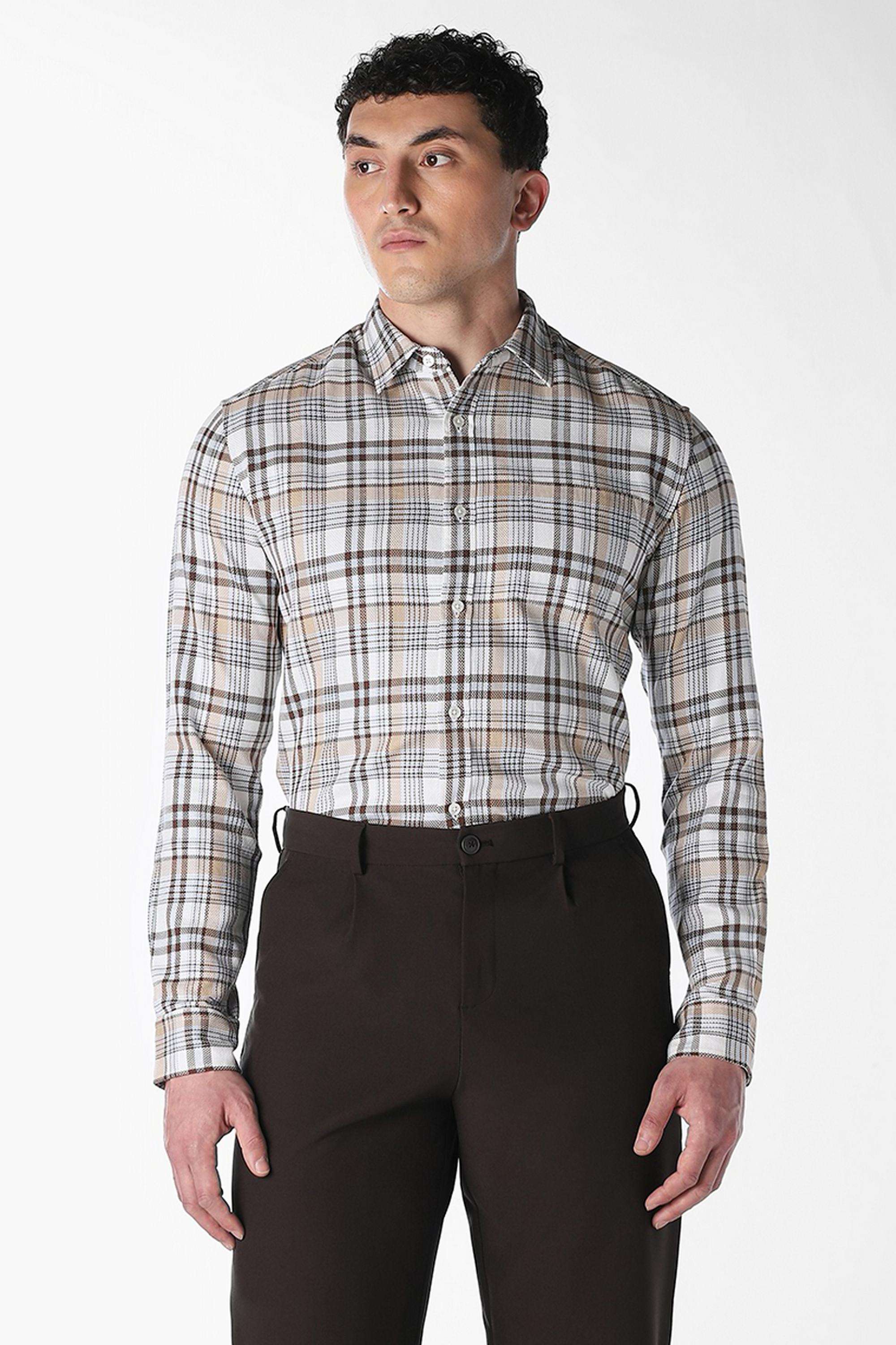 Checks-Cotton-Regular-Fit-Men-s-Casual-Shirt